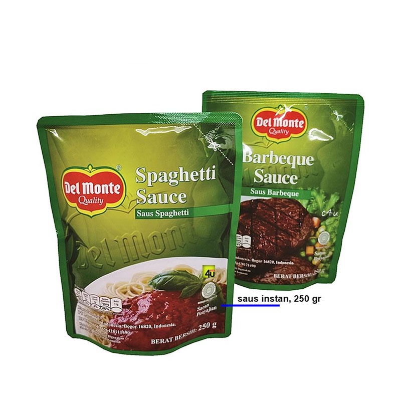 SAUS SPAGHETTI / SAUS BARBEQUE DELMONTE 250gr