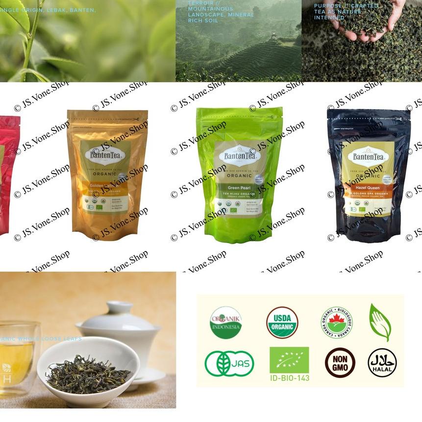 

➮ Banten Tea Organic / Teh Hijau - Oolong - Hitam Organik ❁