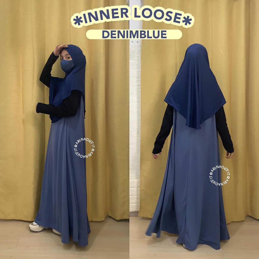 INNER DRESS LOOSE 2IN1 BY ARUNAOUTFIT