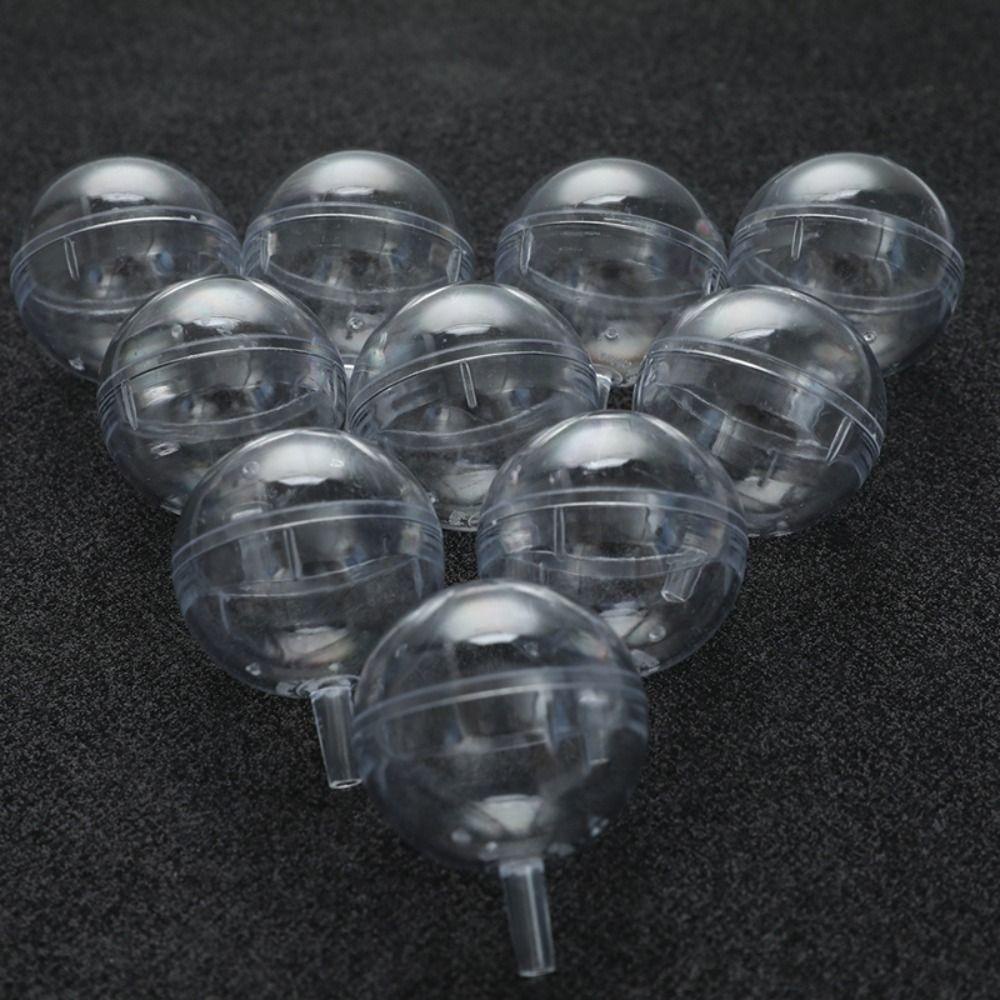 R-flower 50pcs Cup Torus Coklat Tahan Lama Dengan Tutup Hadiah Hari Valentine Buket Bola Transparan