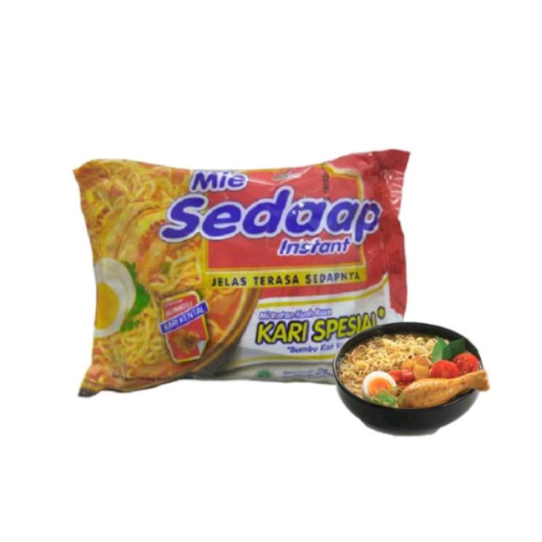 Sedap Sedaap Mie Instan Kari Spesial 75 Gr