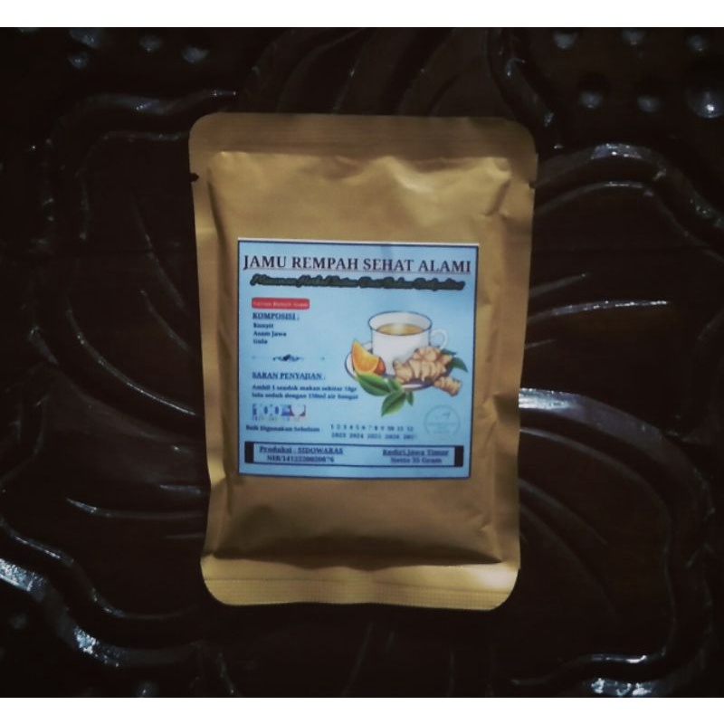 

Sari Kunyit Asam Instan Herbal Alami