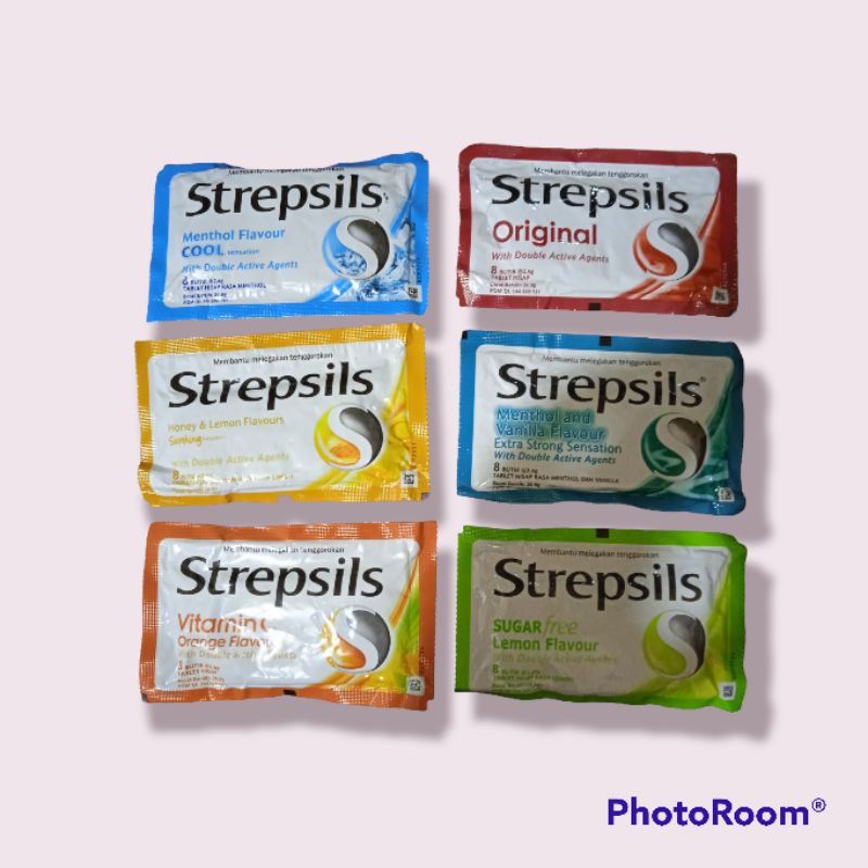 

Strepsils 8 Butir @2.6g