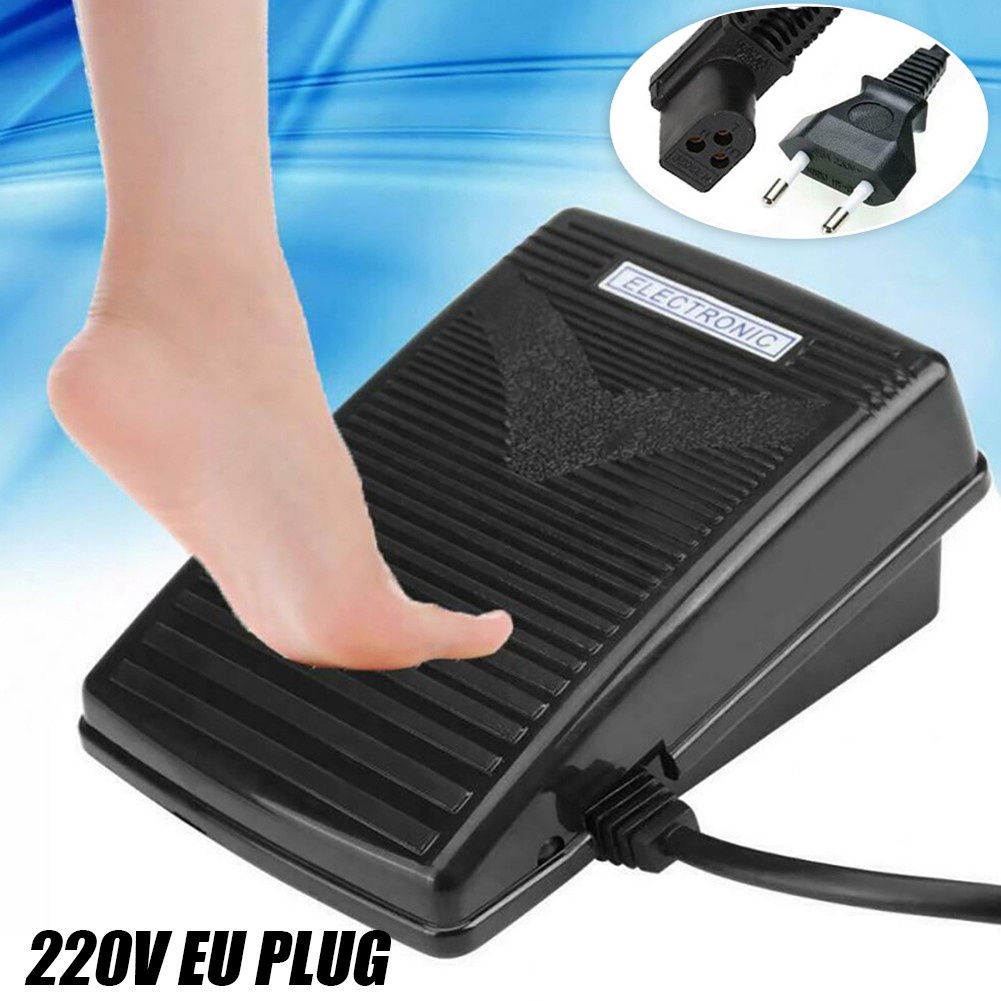Profesional Pedal Kaki Tato Alat Power Supply Foot Pedal Switch Pedal Control With Clip Cord
