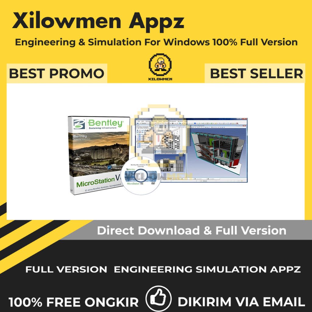 [Full Version] MicroStation PowerDraft CONNECT Edition 10 Pro Engineering Software Lifetime Win OS