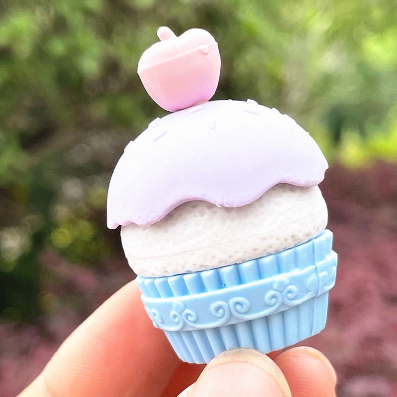 Penghapus  Cup Cake Cute /Penghapus Pensil Model Cup Cake