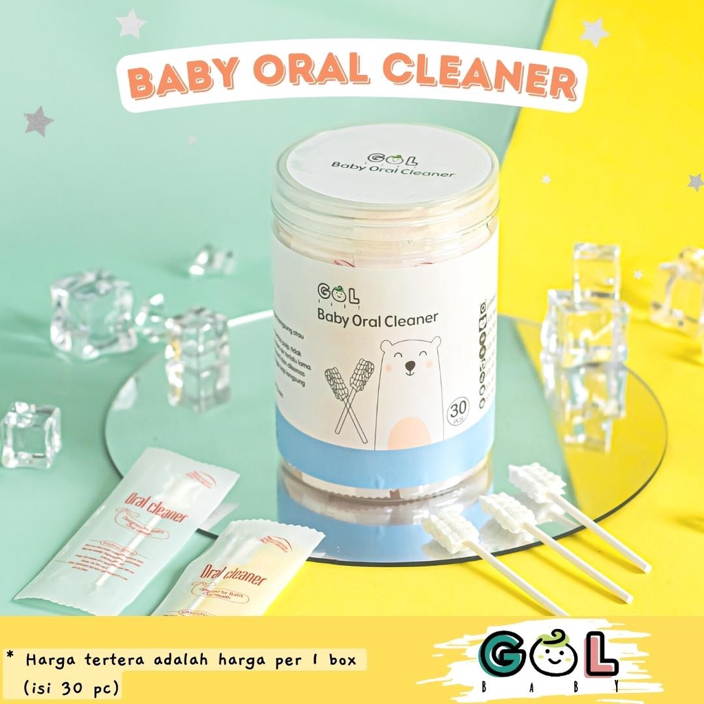 GOL Baby Oral Cleaner | Pembersih Lidah Gigi Gusi Mulut Bayi