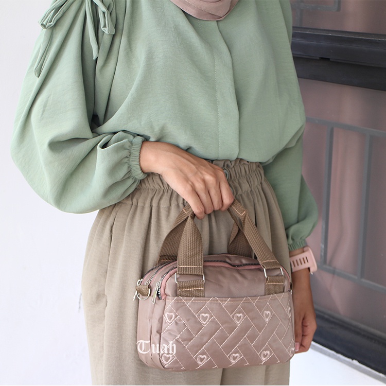 TUAH SLIMBAGS / HARGA GROSIR / Tas Selempang 3 Res 2 in 1 Series High quality IW -40/ Tas Selempang Wanita / Tas Jinjing Wanita / Tas Wanita Terbaru Kekinian &amp; Terlaris