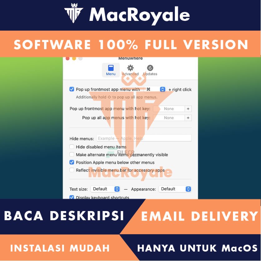 [MacOS] Menuwhere Full Version Lifetime Full Garansi