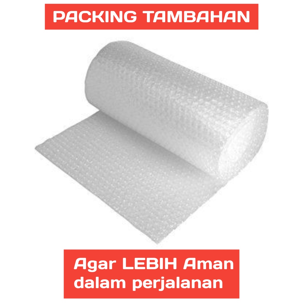 

Bubble Warp - Packing tambahan supaya produk lebih aman di perjalan