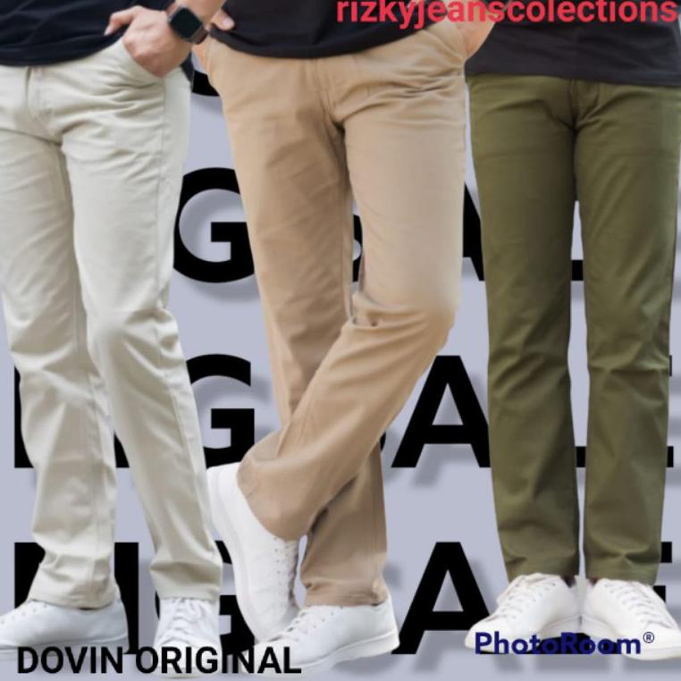 READY CELANA CHINO STANDAR DOVIN ORIGINAL
