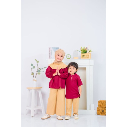 2-7 Tahun SET ADAM dan HAWA Setalan Anak Bisa Couple Setelan Anak Muslim