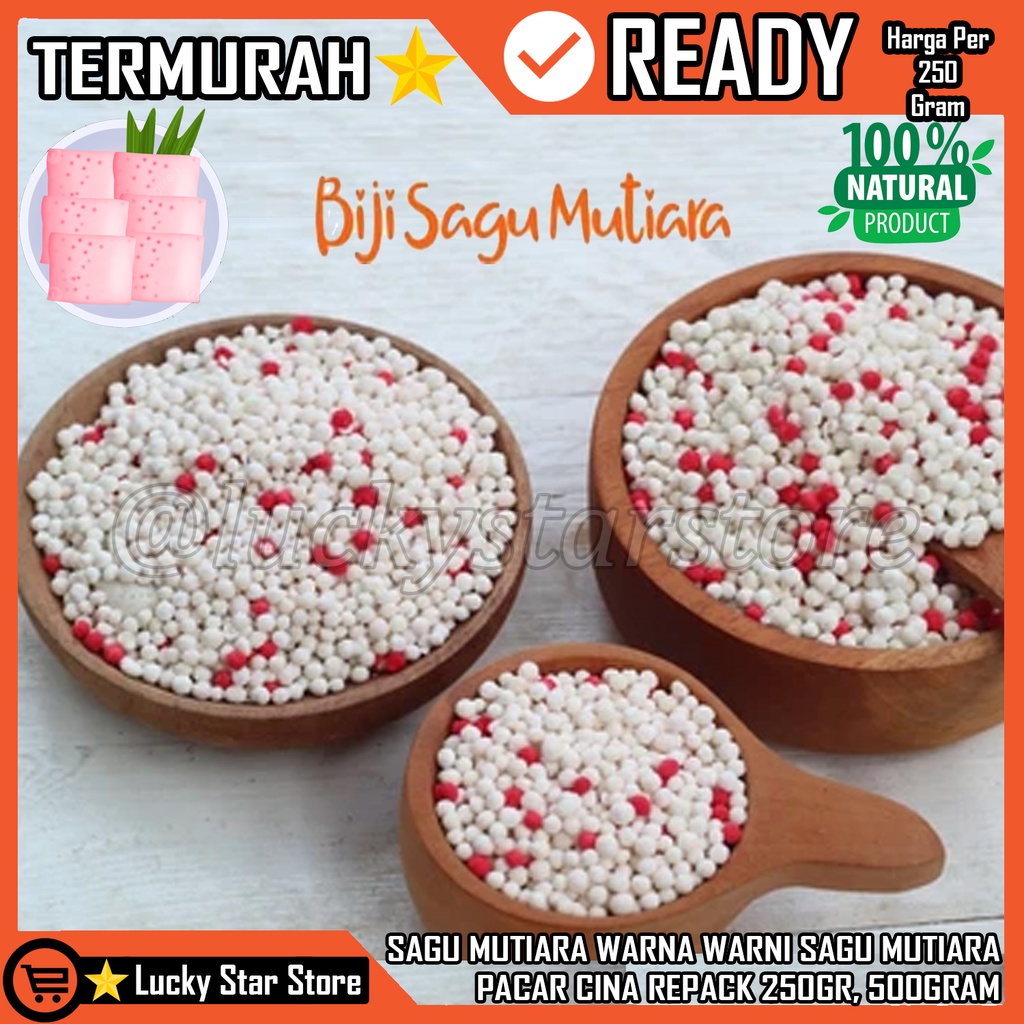 

SAGU MUTIARA 250GR, 500GR SAGU MUTIARA 500 GRAM SEKOTENG BIJI DELIMA DAWET CENDOL SAGU BIJI DELIMA PACAR CINA SAGU SAGU MUTIARA WARNA PUTIH MERAH HIJAU (TIDAK MUDAH HANCUR) SAGU MUTIARA WARNA WARNI PACAR CINA SKUTENG BIJI SAGU - 250gram 500gram SAGU