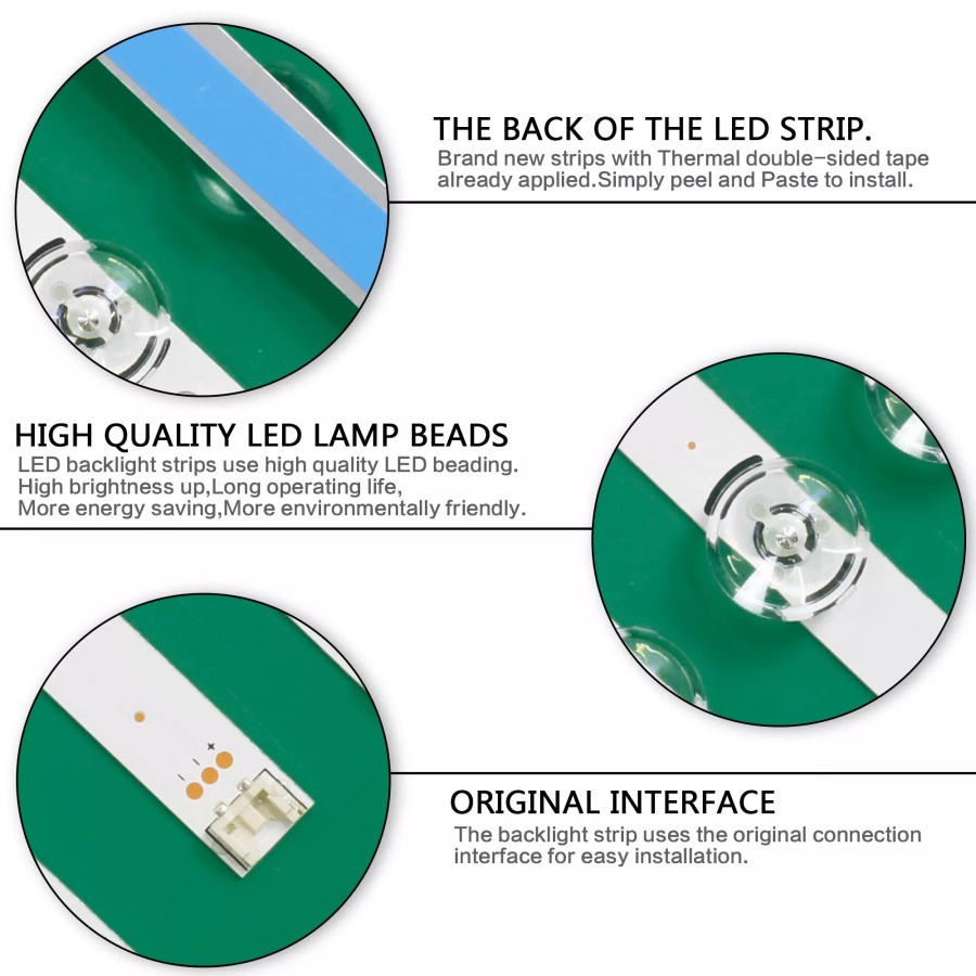 BACKLIGHT TV LED LG 47 INC 47LB550 47LF550 47LB560 47LB650 47LB580 47LB582 47LB561 T A LAMPU BL LED 9K 6V 47LF 47LB 47LB550A 47LF550A 47LB550T 47LF550T 47LB560T 37LB650T 47LB580T 47LB582T 47LB561T 6 KANCING6 VOLT CEKUNG BESAR