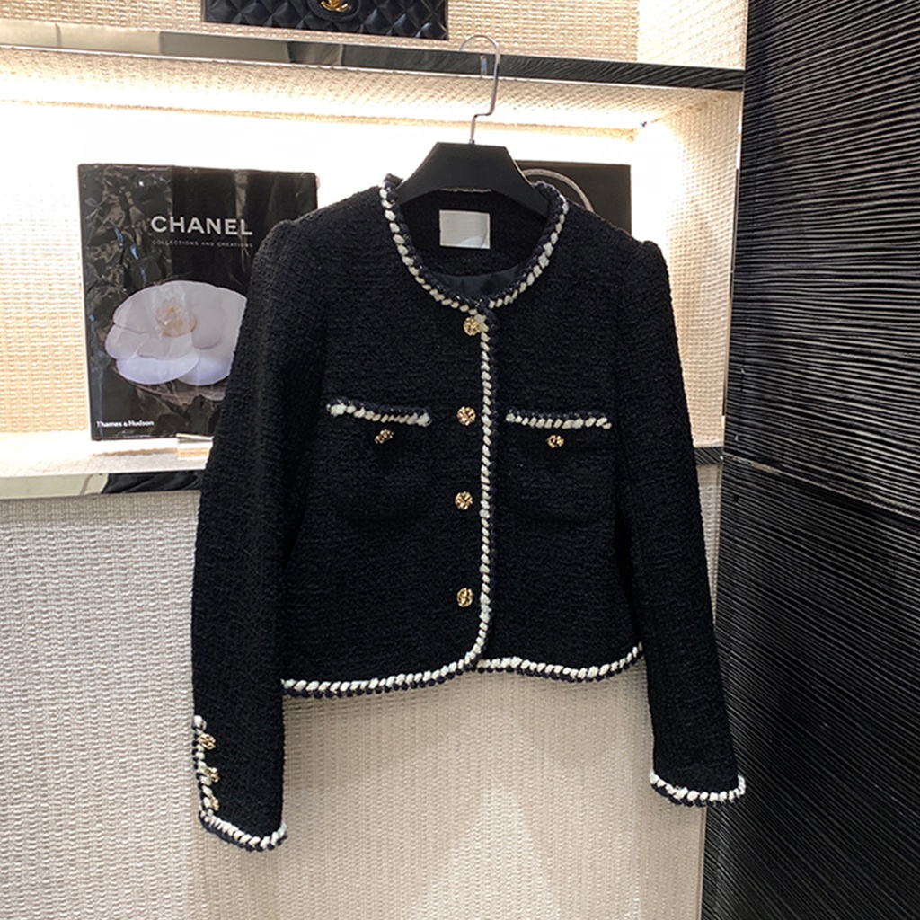 KARAKOREA 5565 Tweed Korean Premium Blazer/Cardigan/Outwear/Outer