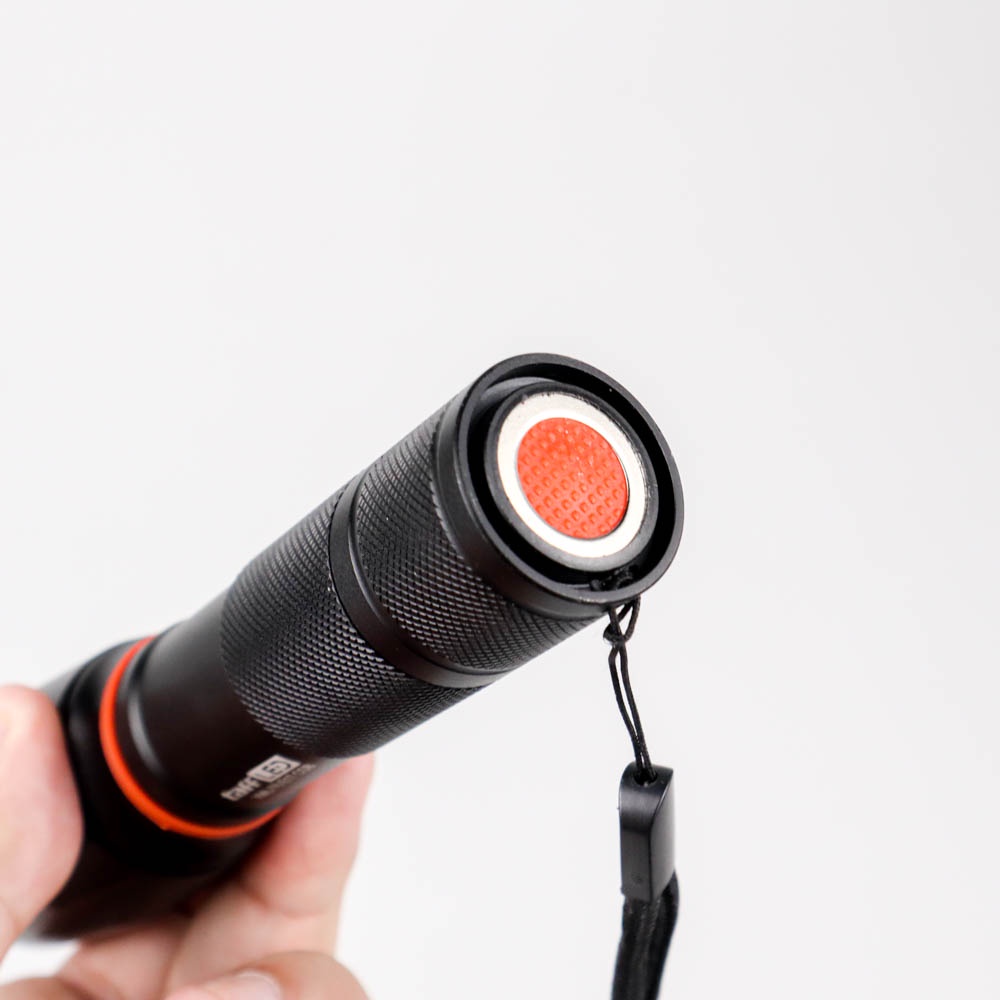 TaffLED Paket Senter LED Torch Cree XM-L T6 + Baterai + Charger + Box - E17 COB