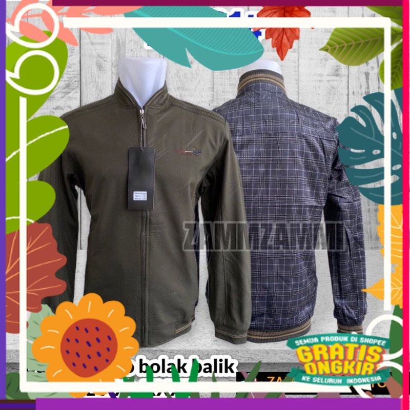 JAKET BOMBER PRIA ORIGINAL PREMIUM//JAKET BOMBER KATUN PRIA IMPORT /dewasa full