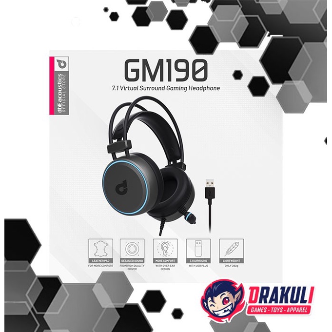 dbE GM190 7.1 Virtual Surround Gaming Headphone