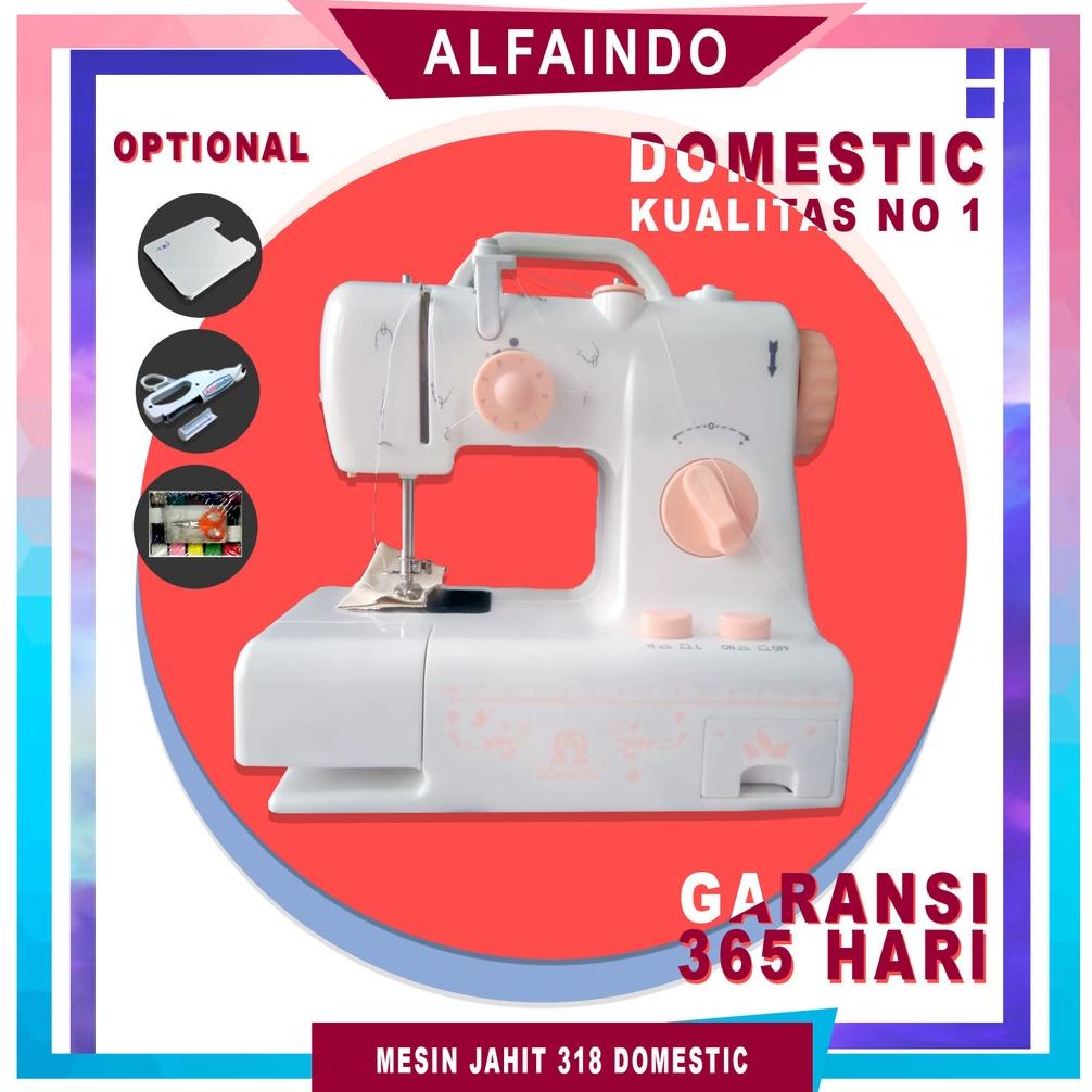 Alfaindo Mesin Jahit mini Portable merk Domestic