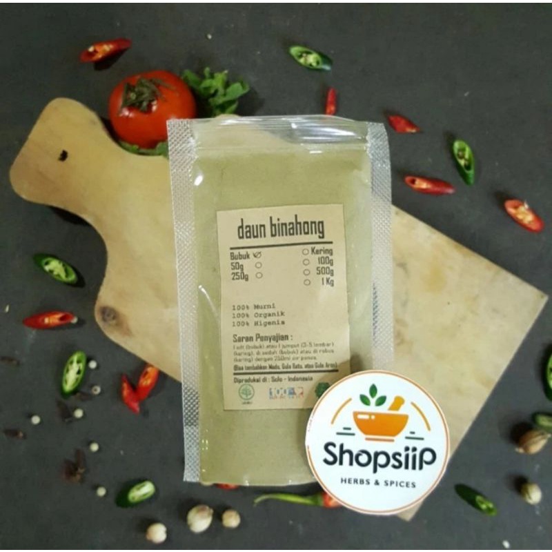 

DAUN BINAHONG BUBUK 100 GRAM - PREMIUM QUALITY