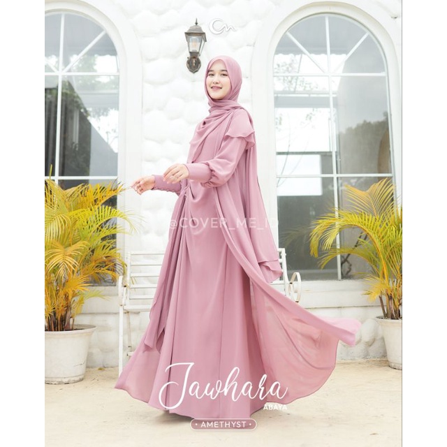 READYSTOK ❗❗ - JAWHARA ABAYA BY COVER ME ID - ABAYA JAWHARA - DRESS COVERME - JAWHARA DRESS