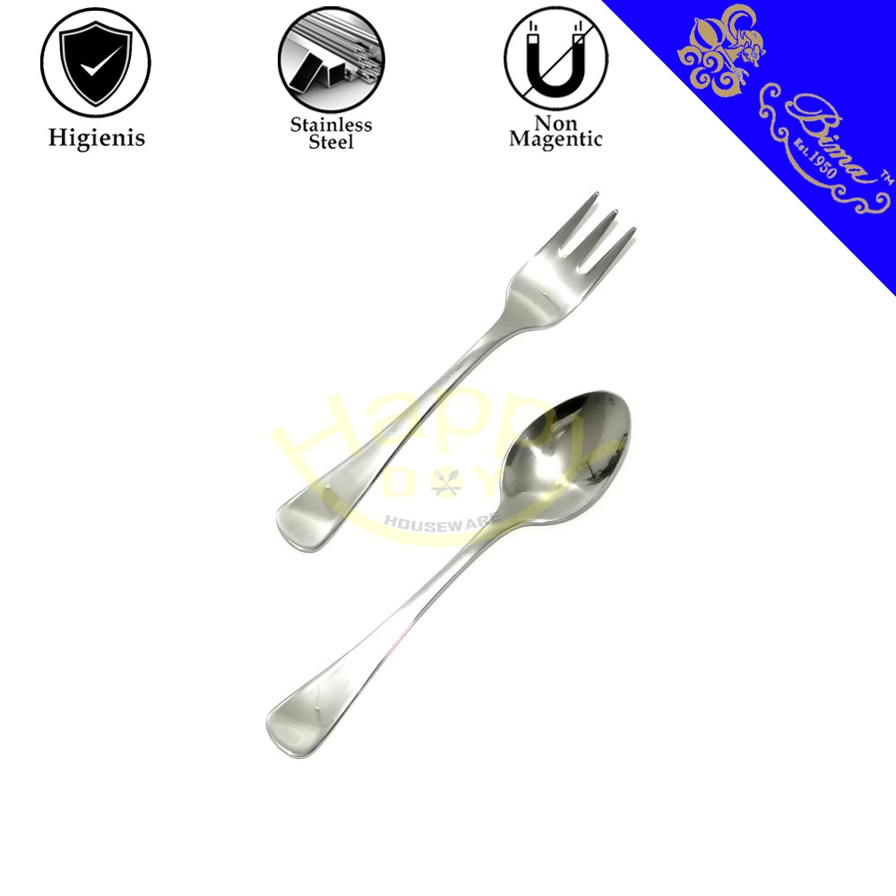 MORGAN SENDOK TEH  |  SENDOK MAKAN  |  GARPU KUE STAINLESS STEEL ANTI KARAT BIMA