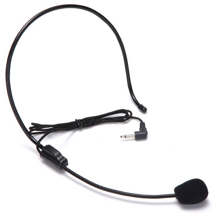 Headset Style Call Center microphone
