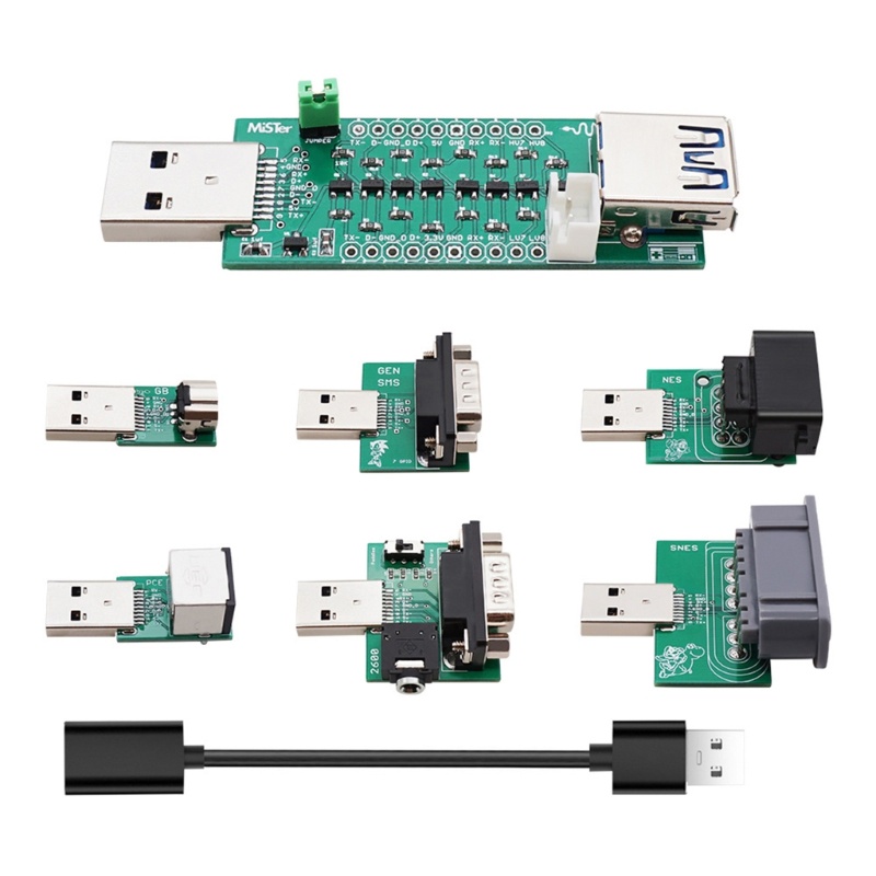 Zzz Game Controller Conveter USB3.0 SNAC Controller Adapter Untuk DE10-Nano MiSTerFPGA