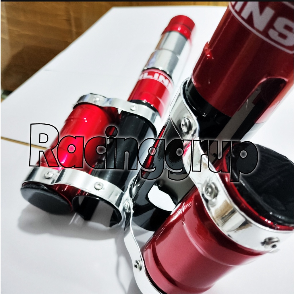 H cover shock shockbreaker motor depan beat vario genio click icon scoopy spacy new led deluxe street fi karbu injeksi