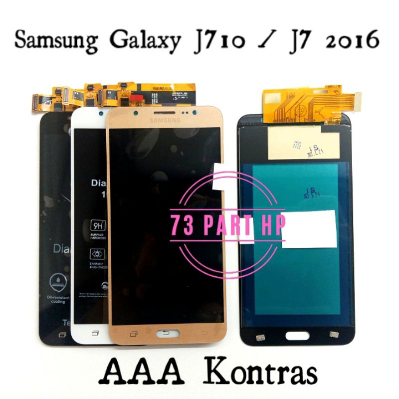 LCD Touchscreen Fullset AAA  Kontras Samsung Galaxy J710 - J7 2016 - J710FN