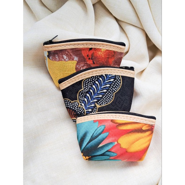 Souvenir Dompet Koin Batik | Souvenir Nikah Dompet Batik