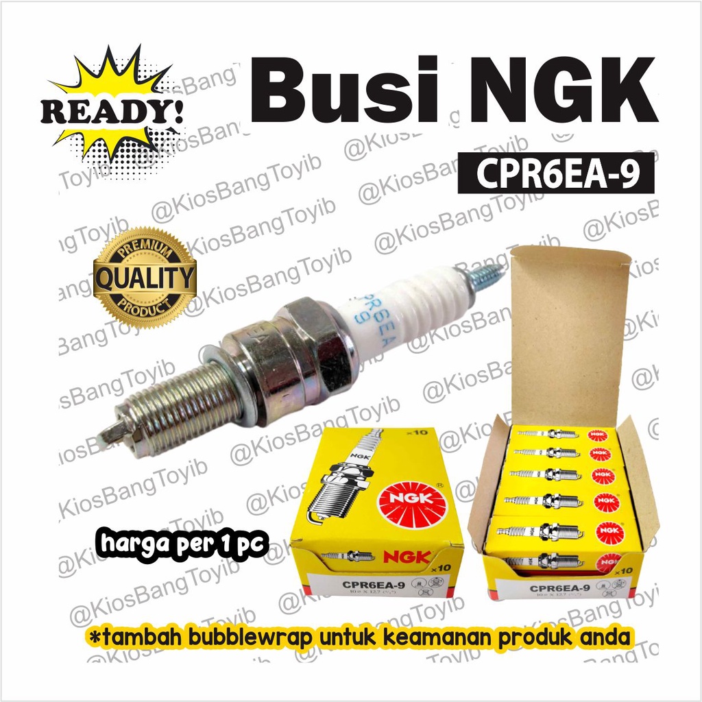 Busi Motor NGK CPR6EA Beat Vario Scoopy Kharisma Supra X125 Jup MX