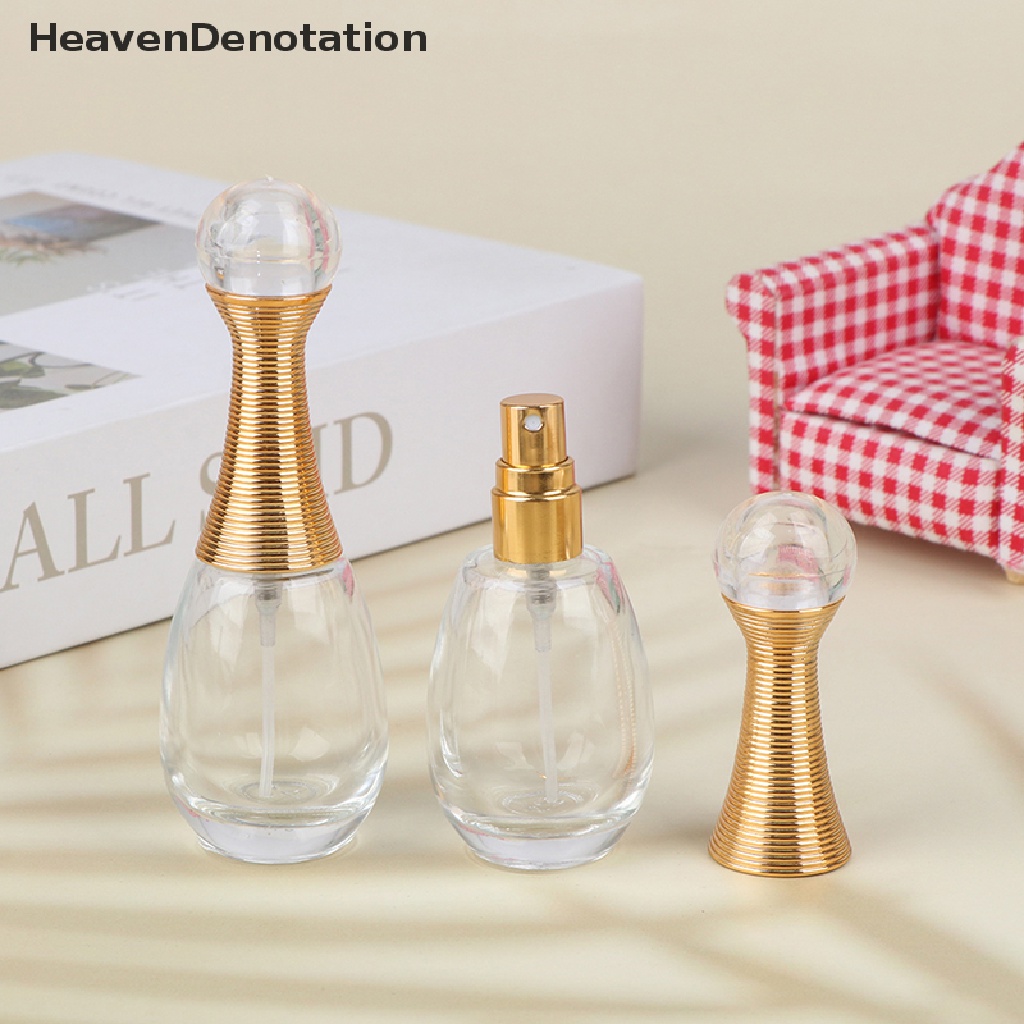 [HeavenDenotation] Fancy bottle Botol Kosong Kaca Refillable HDV