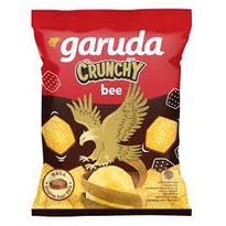 

Garuda Crunchy bee Rasa Daging Sapi BBQ 1 Renceng Isi 10 Pcs Ready Stok Ada Bonus