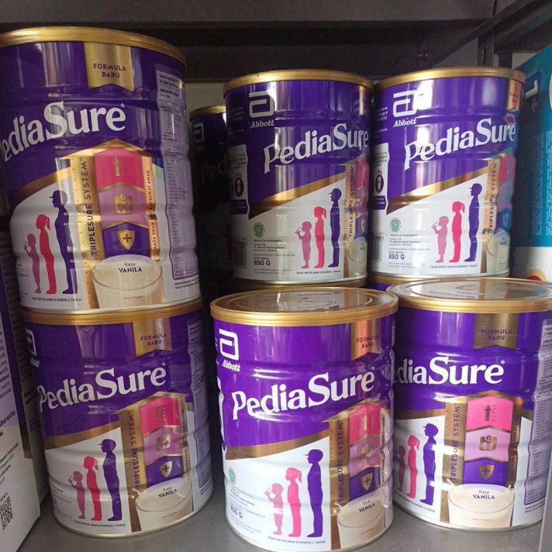 PEDIASURE TRIPLESURE VANILA/MADU/COKLAT850GR