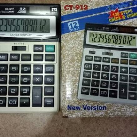 

Termurah Kalkulator Besar 12 Digit CT-912 Bukan Citizen ✓