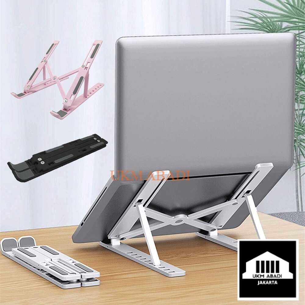 Laptop Stand Lipat Serbaguna Foldable Adjustable  Mewah  Simpel N3