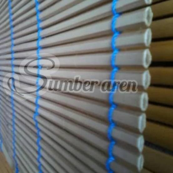 ♡ Kerai Bambu Wide Tirai Bambu Kulit Aren 2X2 Meter ☋