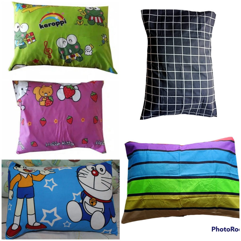 Sarung Bantal Motif karakter dan sarung bantal motif aesthetic