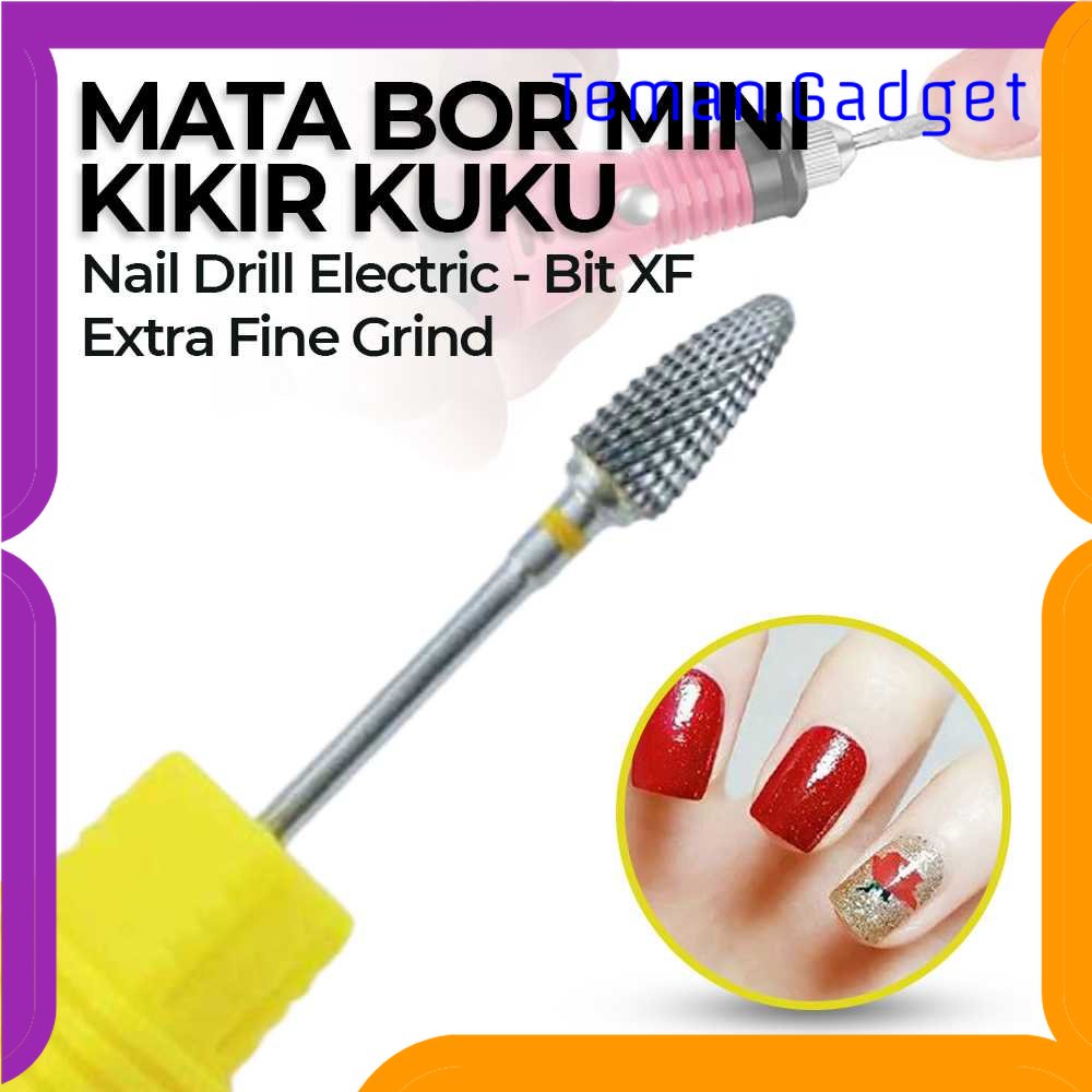 TG - PRW ERUIKA Mata Bor Mini Kikir Kuku Nail Drill Electric Bit XF - FAC20