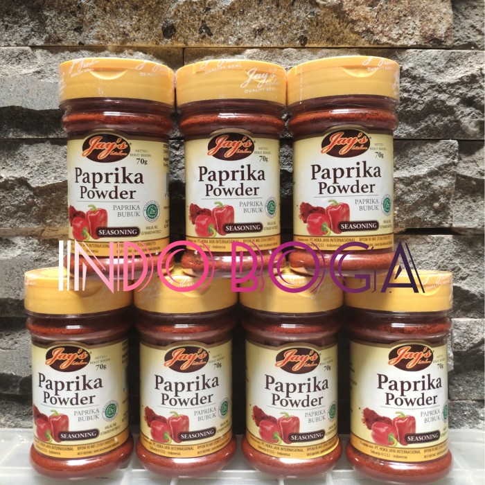 

jays paprika powder 70gr / paprika bubuk 70 gr