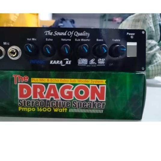 ◊ kit aktif speaker dragon mic echo subwoofer ❀