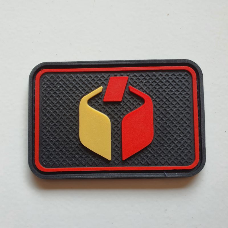 patch rubber logo panwaslu / bawaslu / pemilihan umum / pemilu / tempelan emblem karet velcro