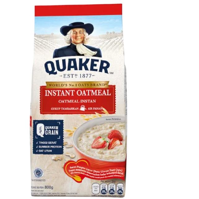 

❉ Quaker Instant Oatmeal 800 gr ➧