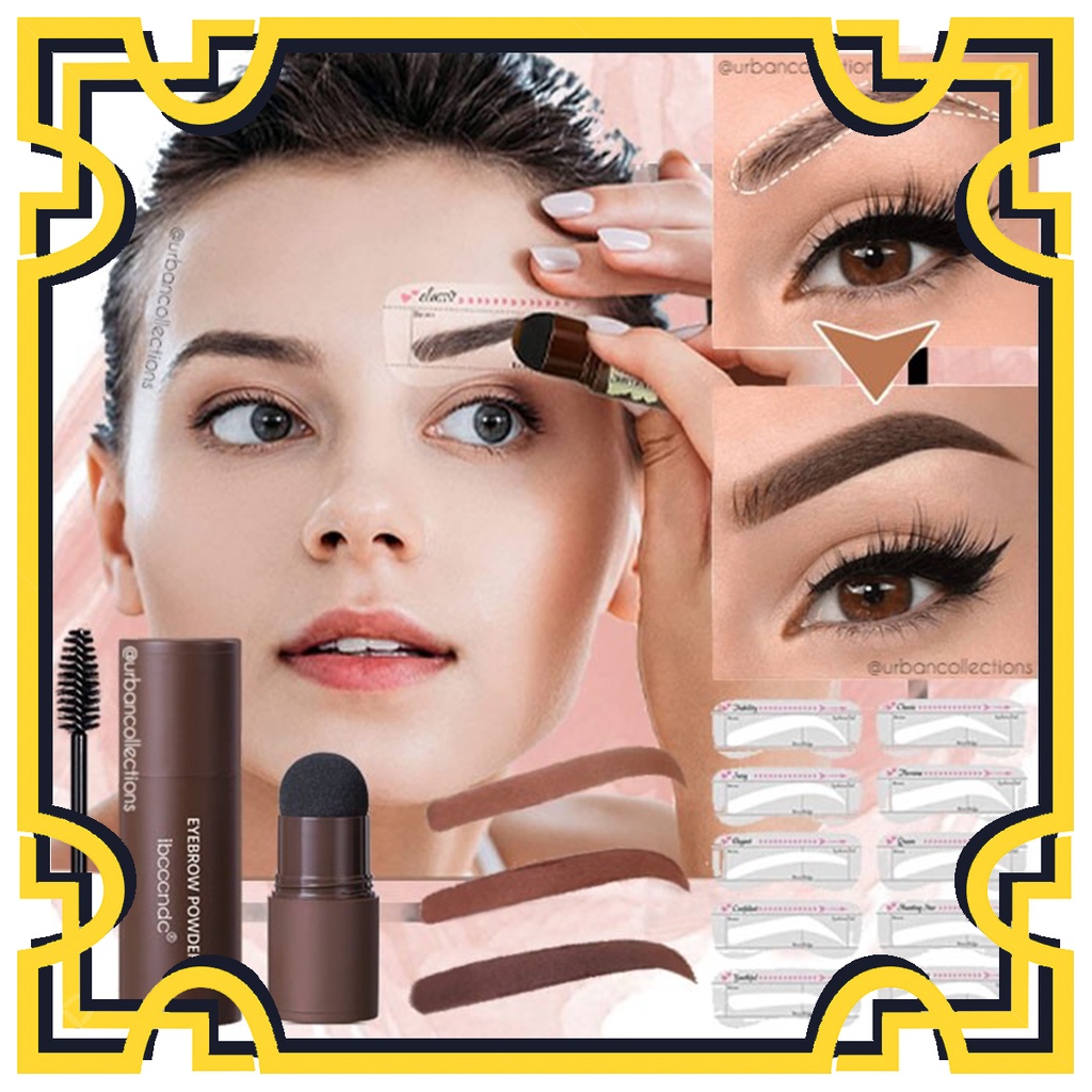 HS IBCCCNDC EYEBROW POWDER EYEBROW STAMP STEMPEL CETAKAN ALIS INSTANT