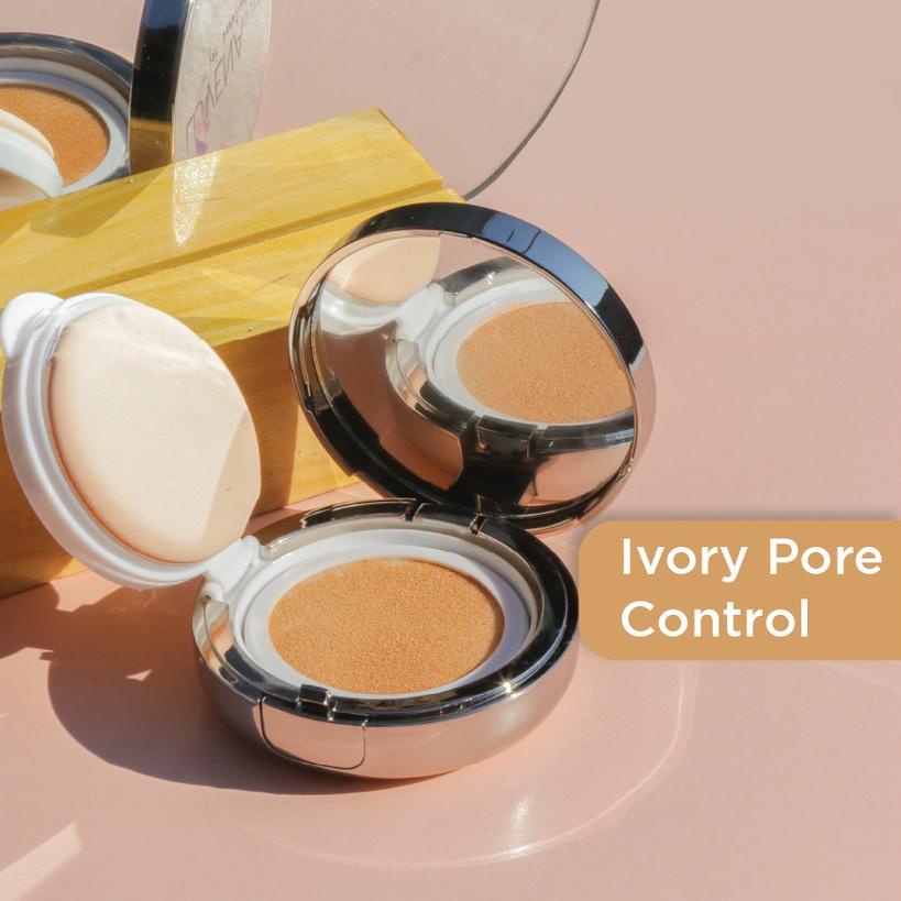 ✦ LUVENA GLITZ Ivory Pore Control Cushion ➣