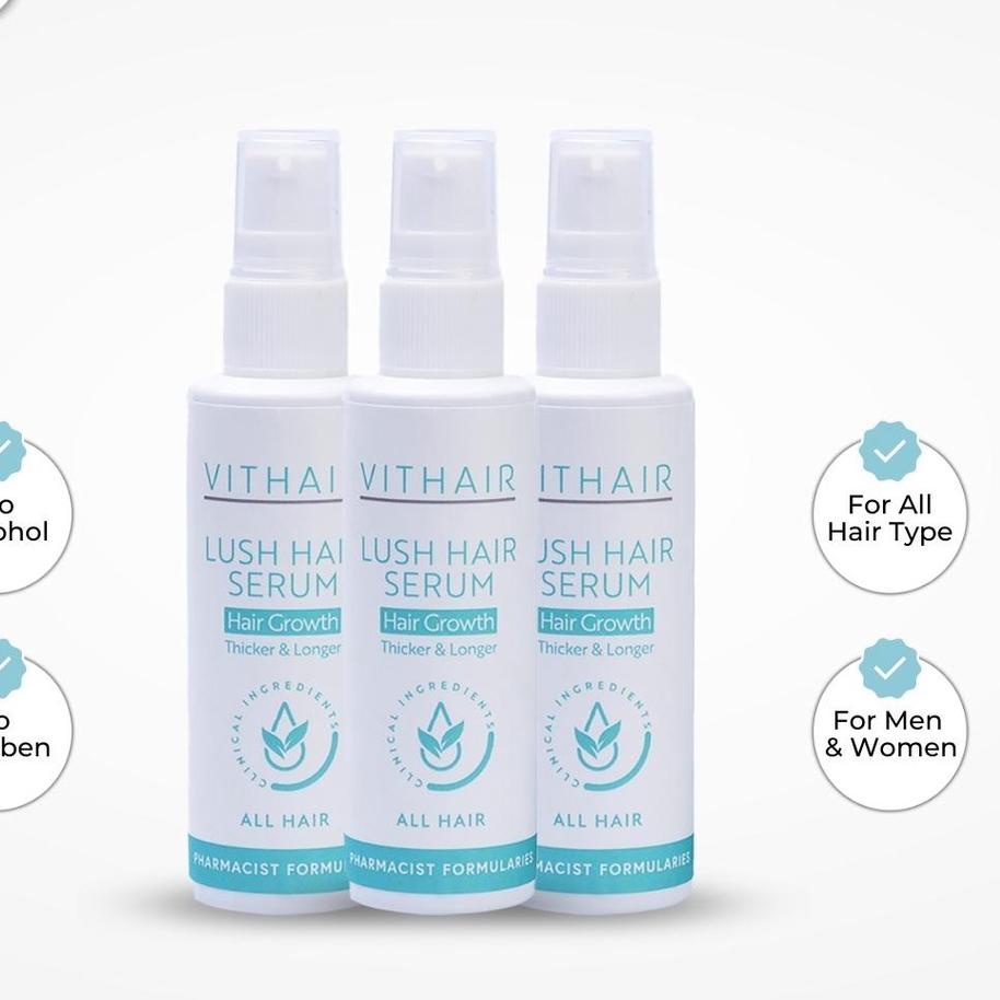 ֍ Vithair - Lush Hair Serum - Bundling 3 ۞
