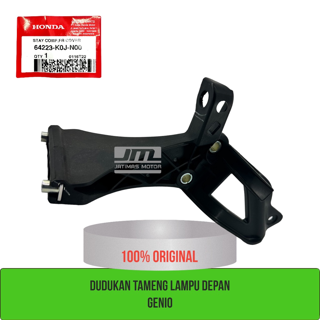 Dudukan tameng lampu depan genio 64223-K0J-N00
