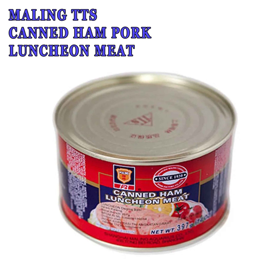 Canned Ham Luncheon Meat* Maling TTS* Daging Babi Kaleng* Non Halal