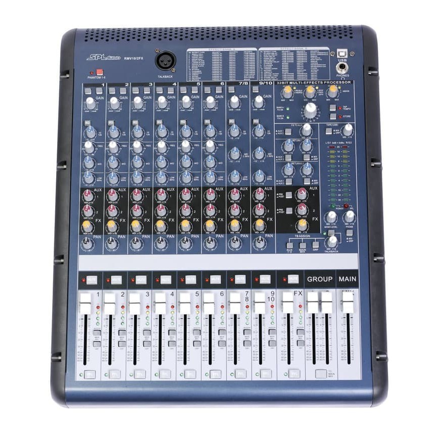 Mixer SPL Audio 10 CH RMV 10/2 FX